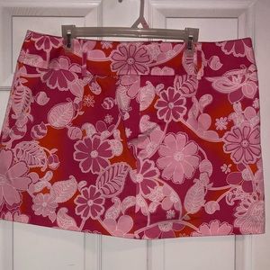 Floral skort New York company Size 18